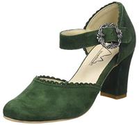 Hirschkogel Women's 3005715 Closed Toe Heels, Green fir 147, 5 UK