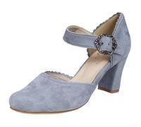 Hirschkogel Women's 3005715 Closed-Toe Pumps, h.Blau, 5.5 UK