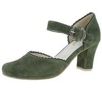 HIRSCHKOGEL Women's 3005715 Court Shoes, Khaki, 7.5 UK