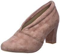 HIRSCHKOGEL Women's Court Shoes Pump, Antique Pink, 5 UK