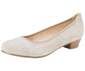 Hirschkogel Women's Court Shoes Pump, Stone, 8.5 UK