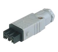 Hirschmann 932 140-106 STAK 3 N PG 11 Cable Socket 3 + PE Grey