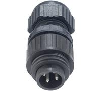 Hirschmann 934 124-100 CA 3 LS CA Series Straight Cable Plug 3 + PE