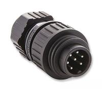 HIRSCHMANN CONNECTOR, CA6LS, 6+PE WAY | CIRCULAR INDUSTRIAL/MIL SPEC CONNECTORS, 1 X QTY - CA6LS