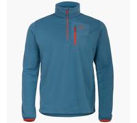Hirta Grid Fleece, Mens - Steel Blue / XS