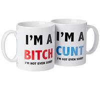 His and Hers Couples Mug Set Funny Joke Gifts Present Anniversary Birthday Christmas Gifts Funny Coffee Mugs Girlfriend Boyfriend WSDMUG1328