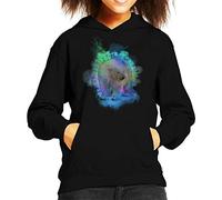 His Dark Materials Iorek Byrnison Clouds Kid's Hooded Sweatshirt Black