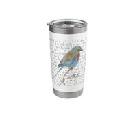 His Eye is on The Sparrow Stainless Steel Insulated Tumbler