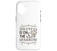 His Eye is on the Sparrow Vintage Case for iPhone 16