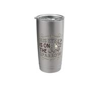 His Eye is on The Sparrow Vintage Stainless Steel Insulated Tumbler