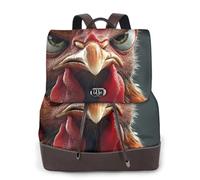 His eyes widened in anger Ladies Travel Fashion Back Pack,Casual backpack,Print Women's leather backpack for Work