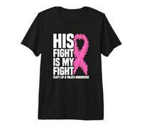 His Fight is My Fight Cleft Lip and Palate Awareness Premium T-Shirt