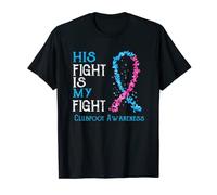 His Fight Is My Fight Clubfoot Awareness T-Shirt