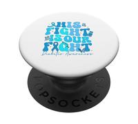 His Fight Is Our Fight Support Diabetes PopSockets Adhesive PopGrip