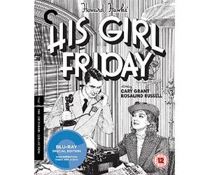 His Girl Friday (12) 1940 2 Disc Blu-ray Brand New UK Release Genuine Fast