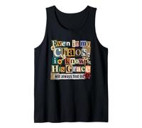 His Grace Finds Me Christian Faith Collage Tank Top