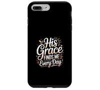 His Grace Finds Me Christian God Design Case for iPhone 7 Plus/8 Plus