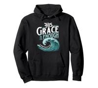 His Grace Is Enough 2 Corinthians 12:9 - Christian Jesus Pullover Hoodie