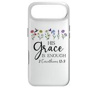 His Grace is Enough Bible Verse Christian 2 Corinthians 12:9 Case for iPhone Air