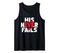 HIS Heart Never Fails God's Eternal Faithfulness Tank Top