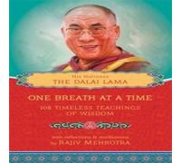 His Holiness The Dalai Lama One Breath at a Time Paperback Book His Holiness The Dalai Lama Multicolor