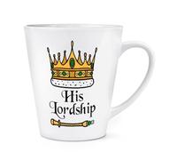 His Lordship Crown 12oz Latte Mug Cup