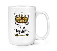 His Lordship Crown 15oz Large Mug Cup