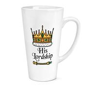 His Lordship Crown 17oz Large Latte Mug Cup