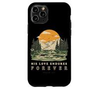 His Love Endures Forever Psalm 136 Christian Bible Verse Case for iPhone 11 Pro
