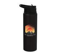 His Love Never Fails Lamentations 3:22 - Religious Bible Stainless Steel Insulated Water Bottle