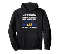 his majesty the Bajan enters the room Bajan Pullover Hoodie