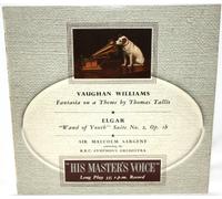 His Master's Voice - BLP 1019: Vaughan Williams - Fantasia on a Theme by Thomas Tallis / Elgar - Wand of Youth: Sir Malcolm Sargent: 10" LP {Vinyl LP record}