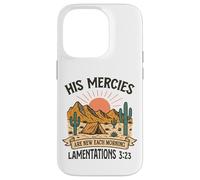 His Mercies Are New Each Morning - Lamentations 3:23 Retro Case for iPhone 14 Pro
