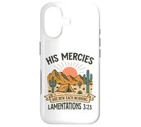 His Mercies Are New Each Morning - Lamentations 3:23 Retro Case for iPhone 17