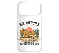 His Mercies Are New Each Morning - Lamentations 3:23 Retro Case for iPhone 17 Pro Max