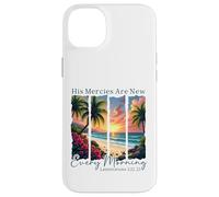 His Mercies Are New Every Morning - Bible Verse Gift Case for iPhone 14 Plus