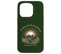 His Mercies Are New Every Morning Christian Bible Verse Case for iPhone 15 Pro
