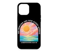 His Mercies Are New Every Morning Christian Faith Scripture Case for iPhone 12 Pro Max