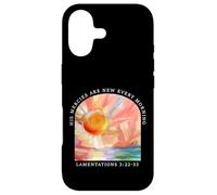 His Mercies Are New Every Morning Christian Quote Case for iPhone 17