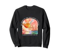 His Mercies Are New Every Morning Christian Quote Sweatshirt
