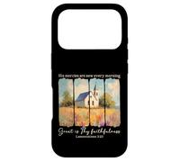 His Mercies Are New Every Morning Great Is Thy Faithfulness Case for iPhone 17 Pro