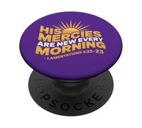 His Mercies Are New Every Morning PopSockets Adhesive PopGrip