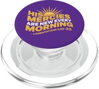 His Mercies Are New Every Morning PopSockets PopGrip for MagSafe