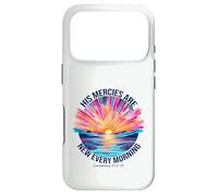 His Mercies Are New Every Morning Scripture Sunrise Case for iPhone 17 Pro