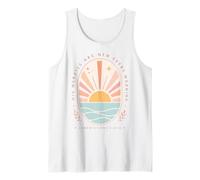 His Mercies New Every Morning Bible Verse Sunrise Tank Top