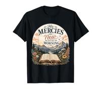 His Mercies New Every Morning Christian Bible Study Devotion T-Shirt