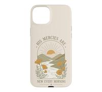 His Mercies New Every Morning Christian Faith Sunrise Case for iPhone 15 Plus