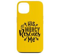 His Mercy Rescues Me - Inspirational Bible Verse Christian Case for iPhone 13