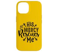 His Mercy Rescues Me - Inspirational Bible Verse Christian Case for iPhone 14