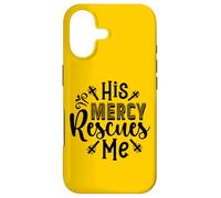 His Mercy Rescues Me - Inspirational Bible Verse Christian Case for iPhone 17